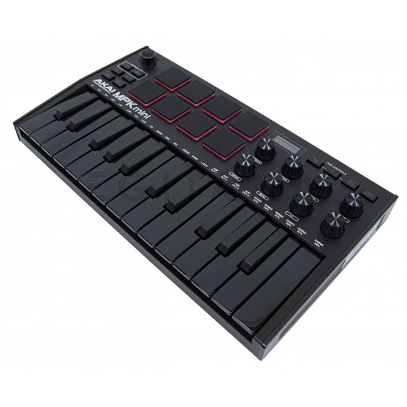 Controlador MIDI Akai Professional MPK Mini MK3 Black Controlador MIDI Akai Professional MPK Mini MK3 Black
